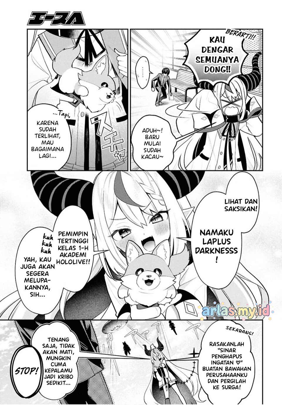 Hololive Gakuen ～Shiny Smily Stories～ Chapter 2 - Page 4