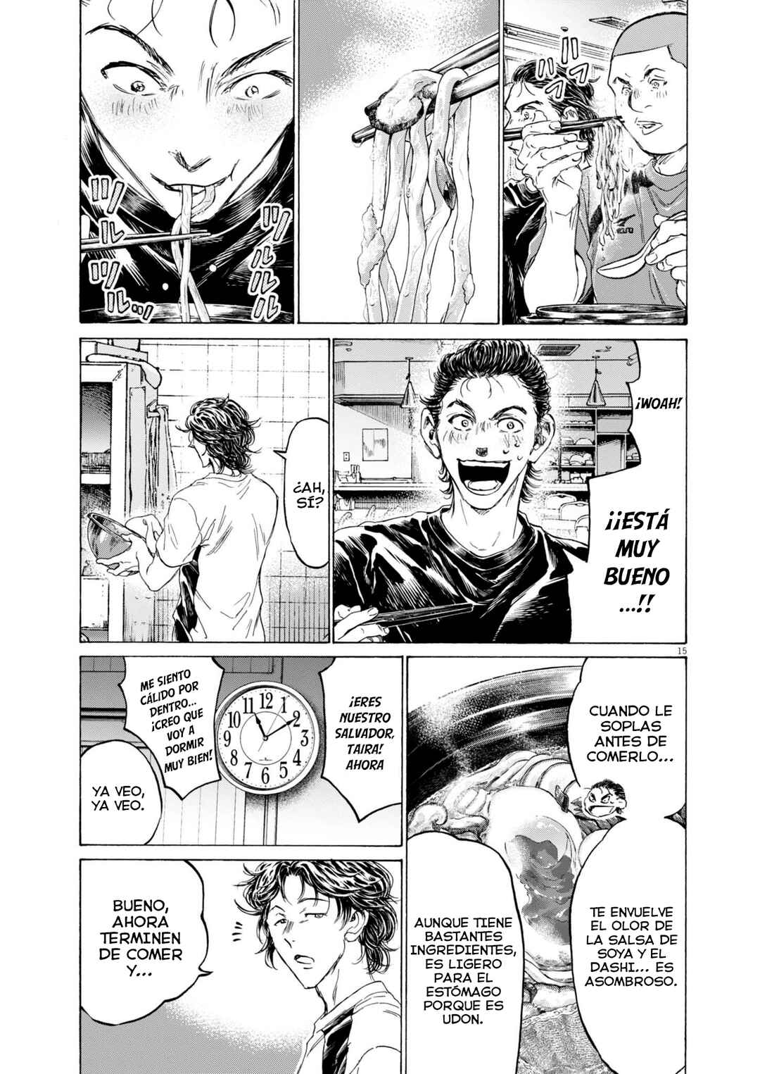 Ao Ashi Midnight Diner Chapter 1 - Page 15