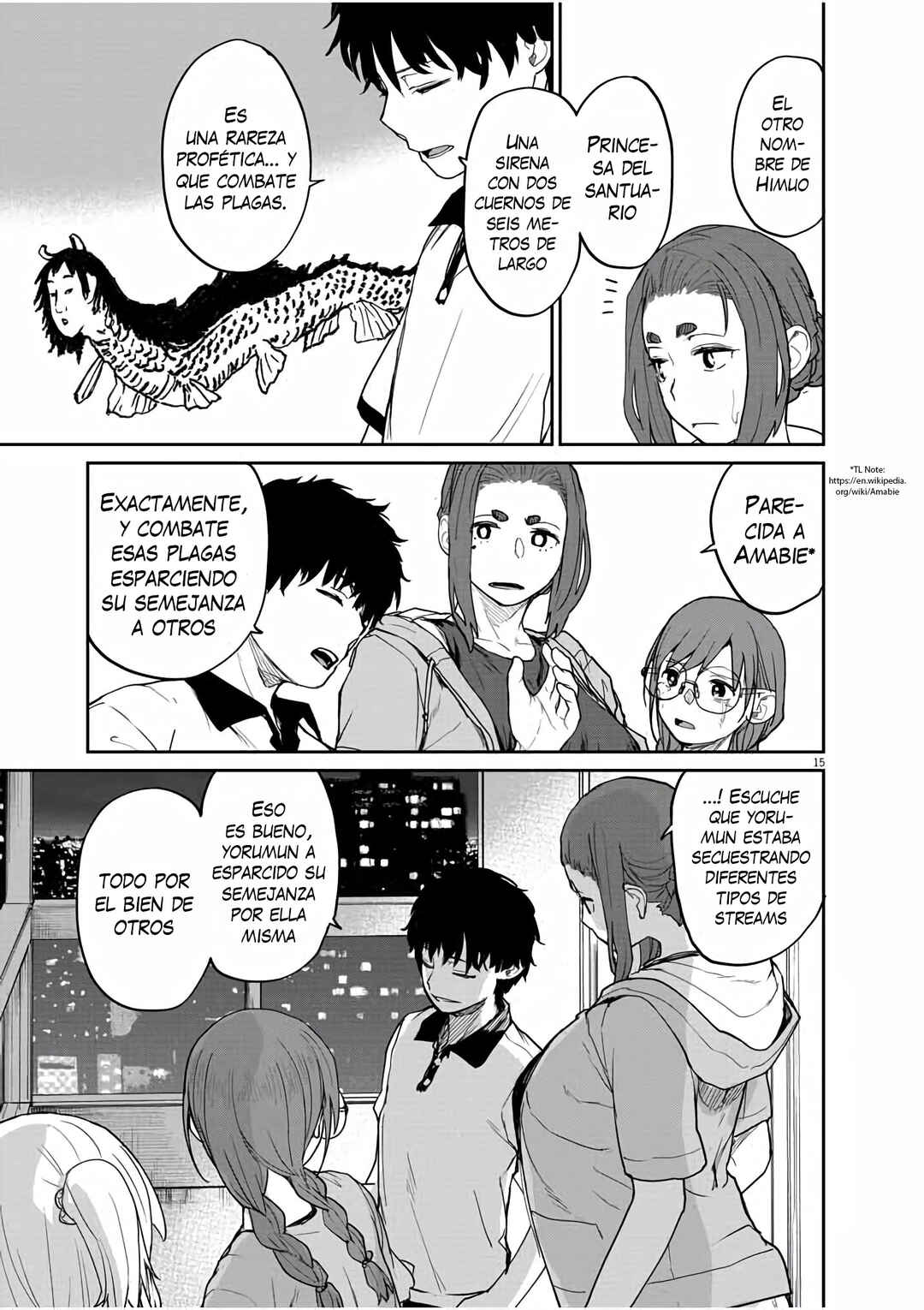 Kaii to Otome to Kamikakushi Chapter 38 - Page 14