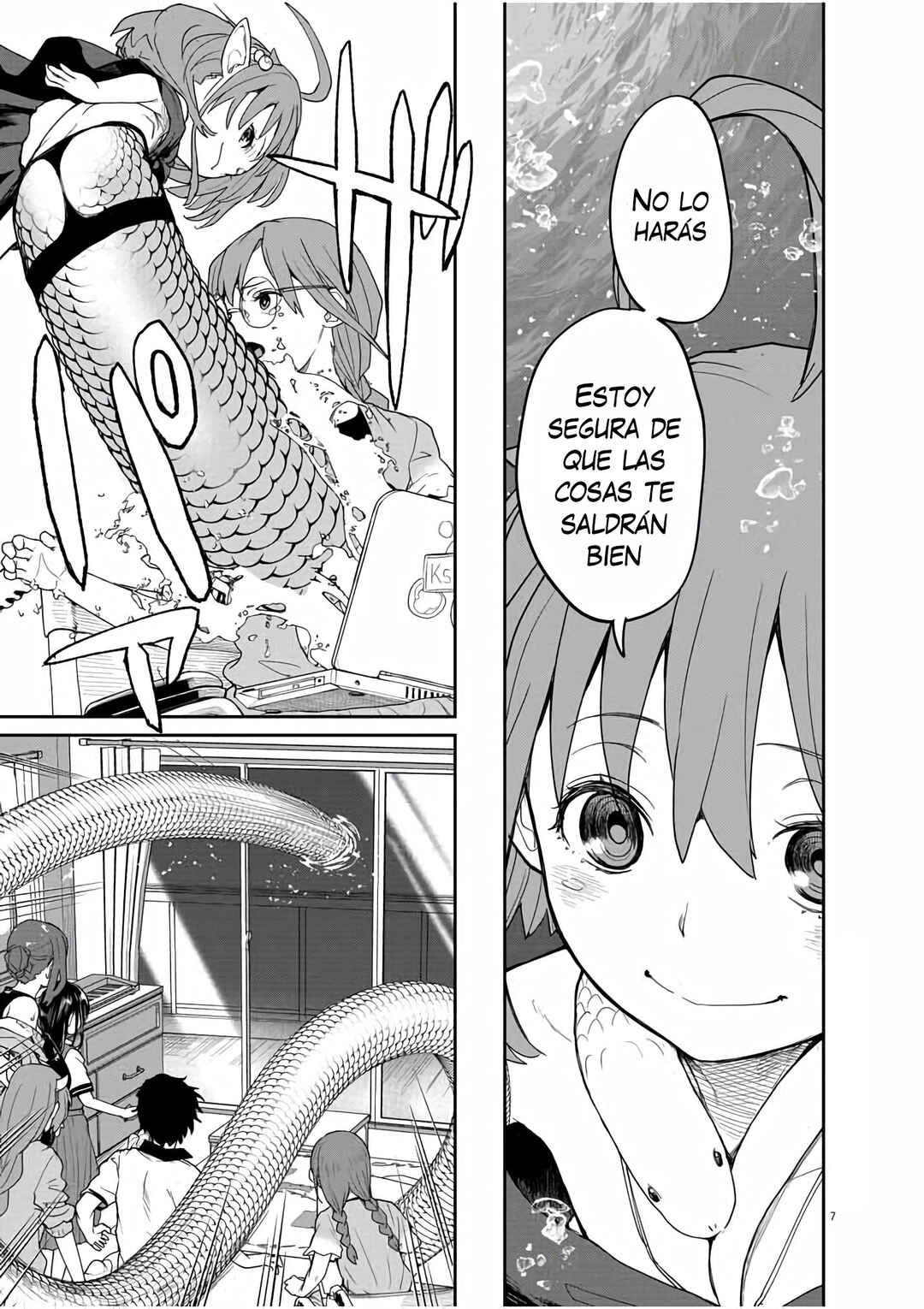 Kaii to Otome to Kamikakushi Chapter 38 - Page 8
