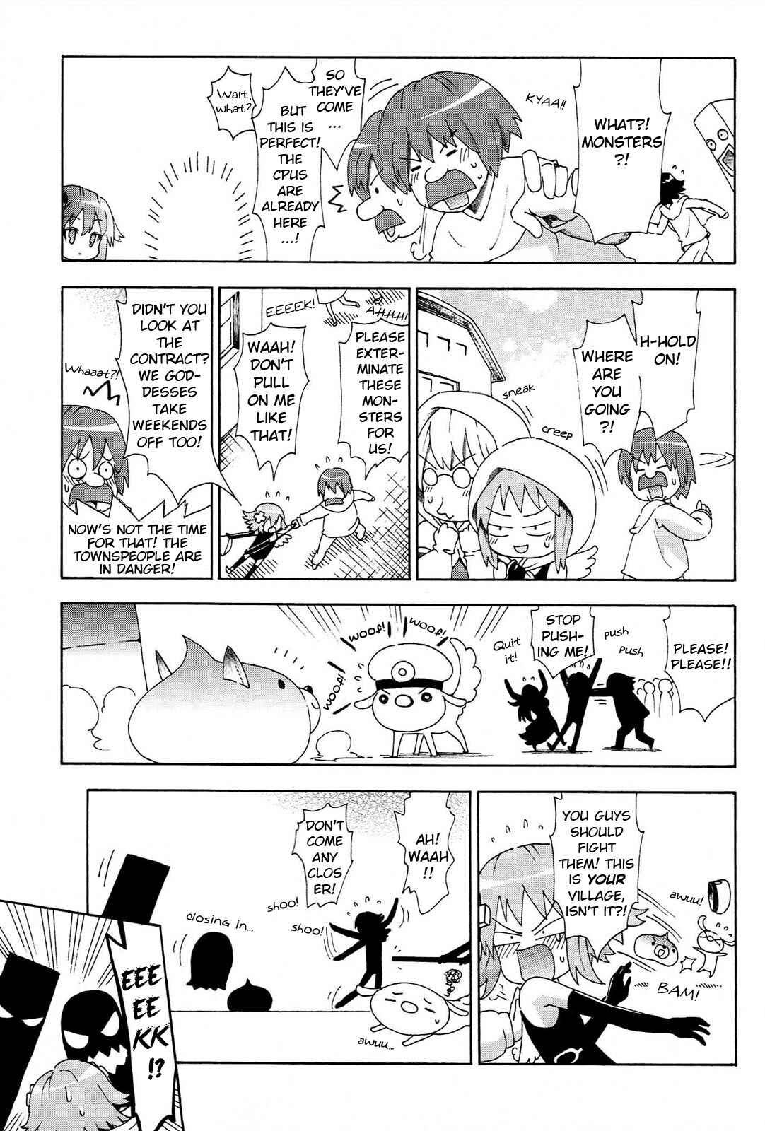 Choujigen Game Neptune - Megami Tsuushin Chapter 13 - Page 11