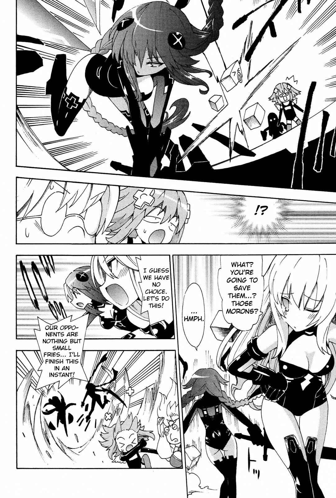Choujigen Game Neptune - Megami Tsuushin Chapter 13 - Page 12