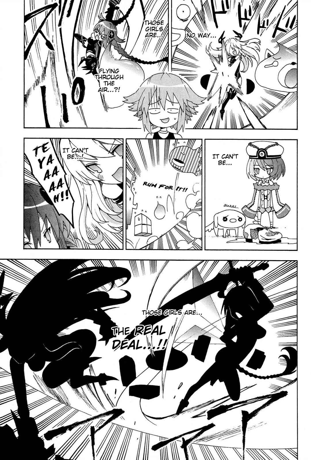 Choujigen Game Neptune - Megami Tsuushin Chapter 13 - Page 13