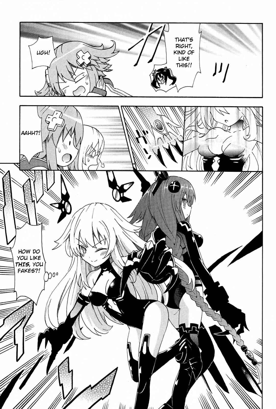 Choujigen Game Neptune - Megami Tsuushin Chapter 13 - Page 9