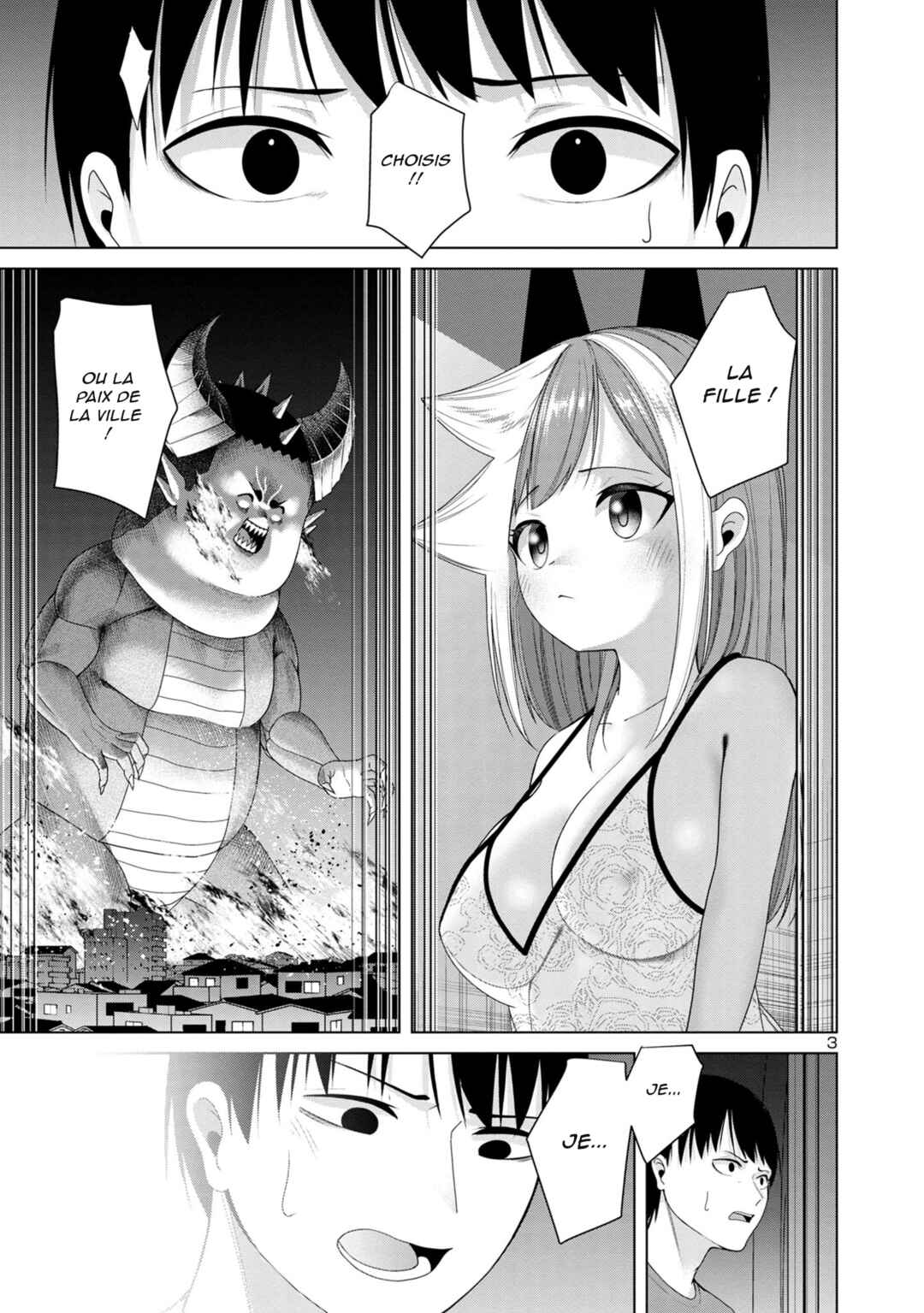 Kaijin Mira no Dai-2 Keitai ga Kawaisugiru Chapter 5 - Page 3
