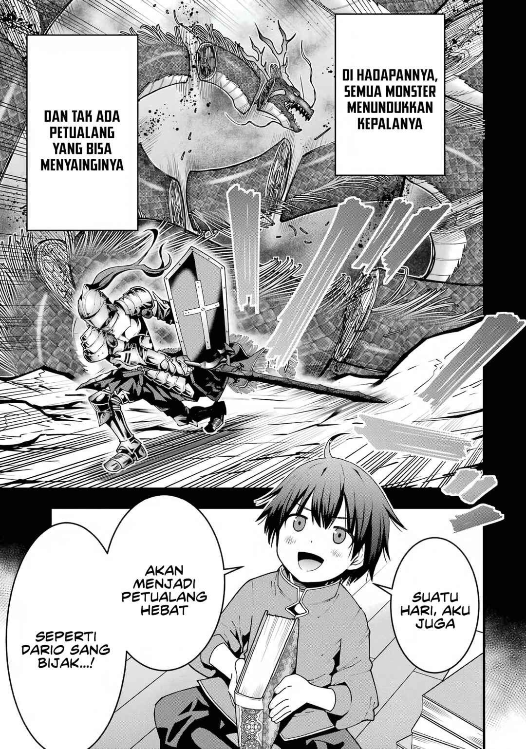 Maken no Deshi wa Munou de Saikyou! ~Eiyuuryuu no Shugyou de Bannou ni Nareta no de, Saikyou wo Mezashimasu~ Chapter 1 - Page 4