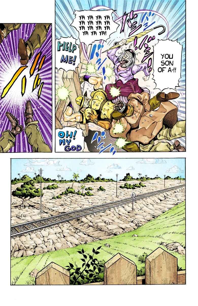 JoJo no Kimyou na Bouken: Part 3 - Stardust Crusaders Color-ban Chapter 89 - Page 10