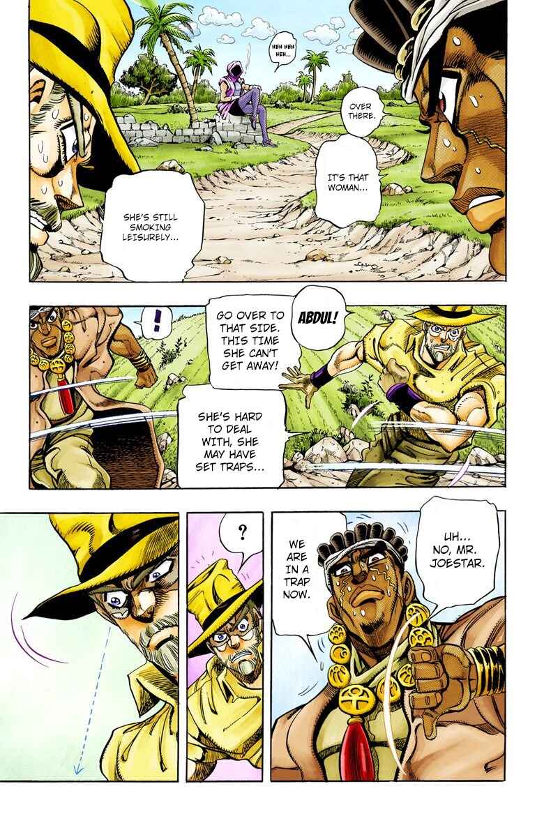 JoJo no Kimyou na Bouken: Part 3 - Stardust Crusaders Color-ban Chapter 89 - Page 12