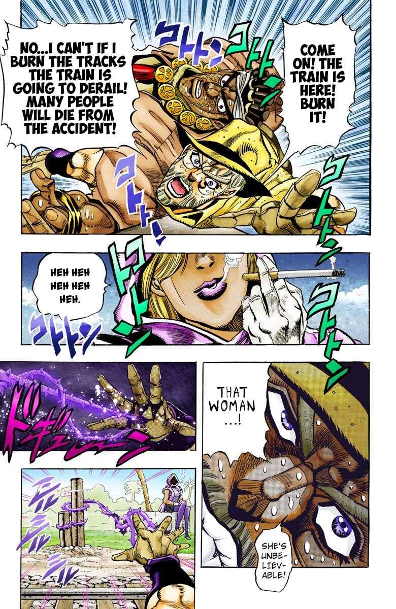 JoJo no Kimyou na Bouken: Part 3 - Stardust Crusaders Color-ban Chapter 89 - Page 16