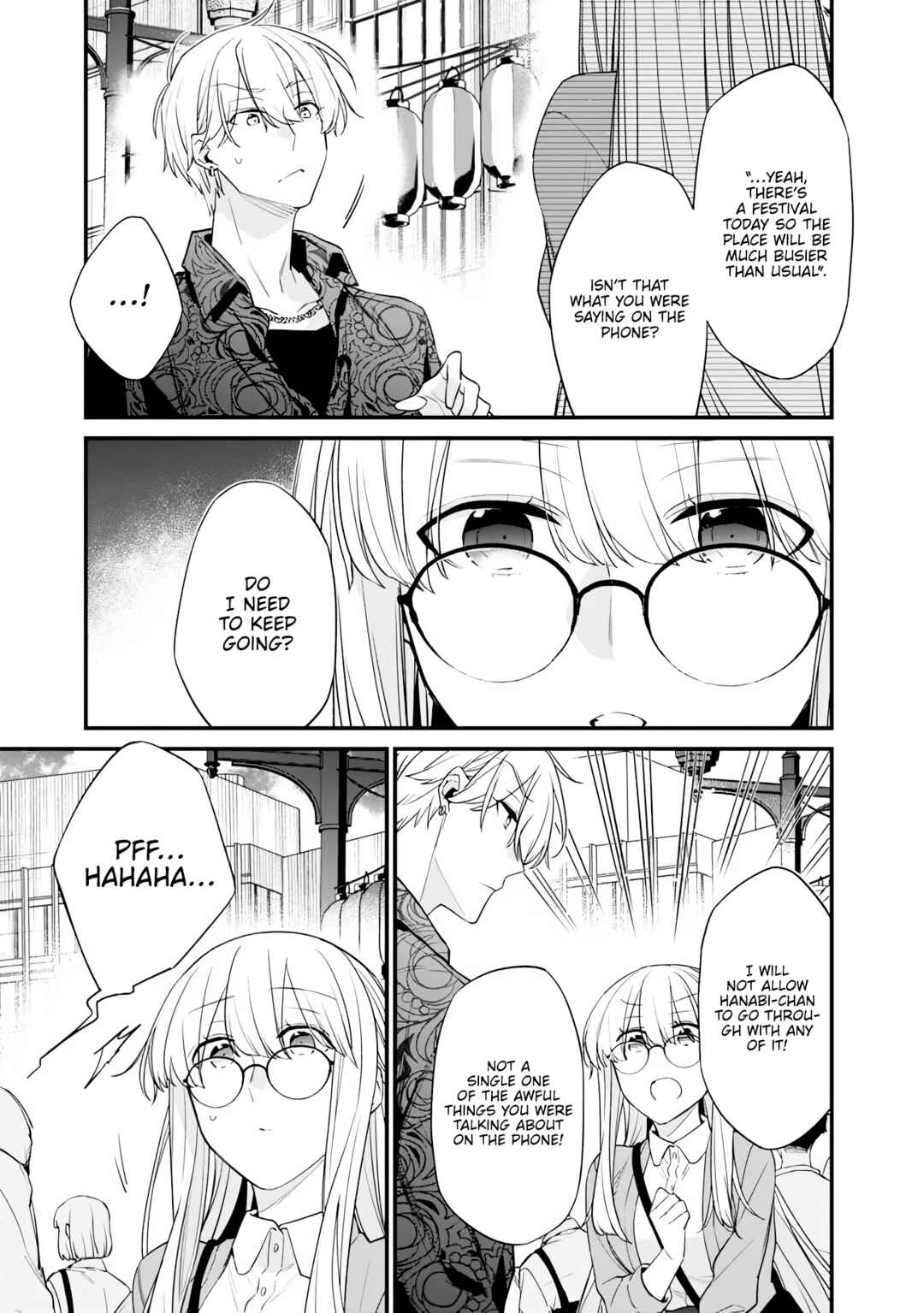 Osananajimi Kanojo no Morahara ga Hidoin de Zetsuen Sengen shite Yatta Chapter 51.2 - Page 4