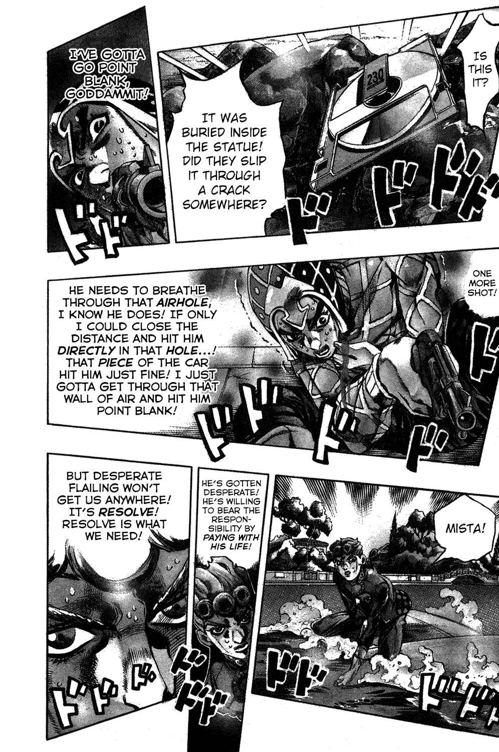 JoJo no Kimyou na Bouken: Part 5 - Ougon no Kaze Chapter 75 - Page 5
