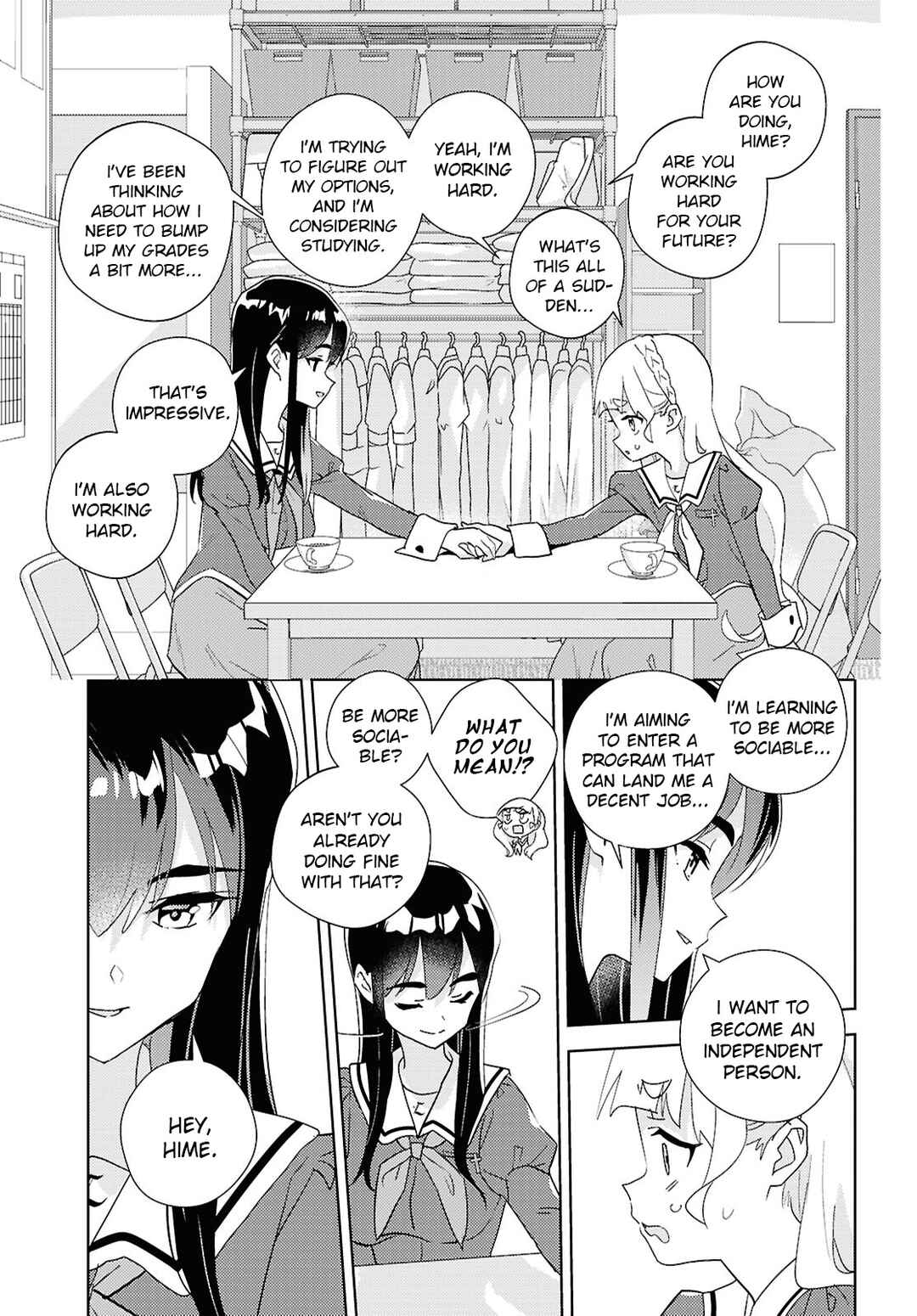 Watashi no Yuri wa Oshigoto desu! Chapter 74 - Page 29