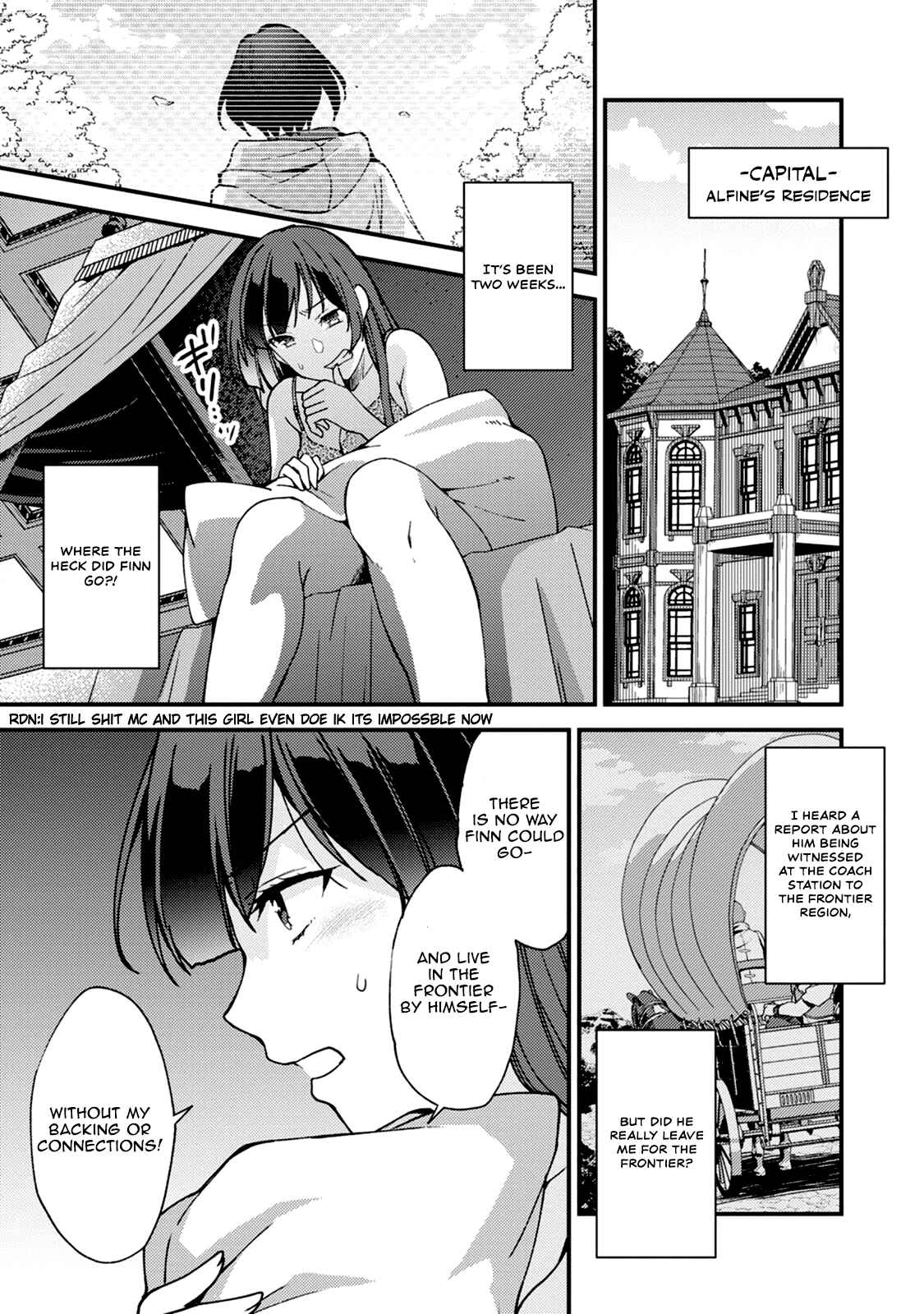 Kensei no Osananajimi ga Power Hara de Ore ni Tsuraku Ataru node, Zetsuen Shite Henkyou de Makenshi to shite Denaosu Koto ni shita. Chapter 5 - Page 14
