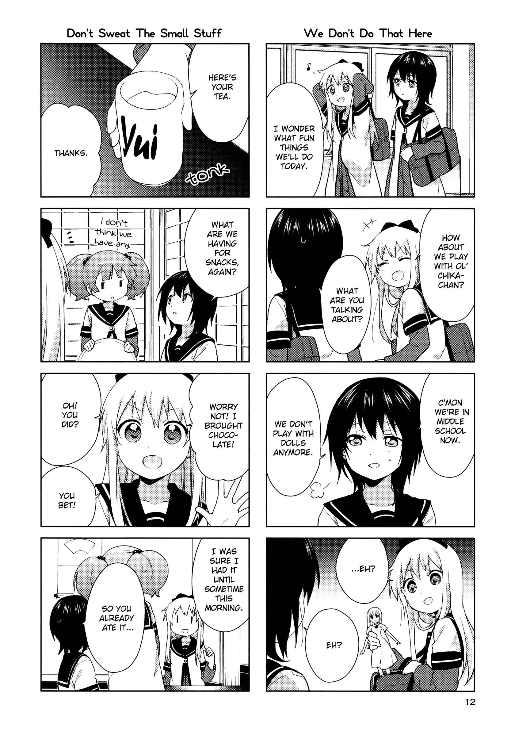 Yuru Yuri Chapter 138.5 - Page 12