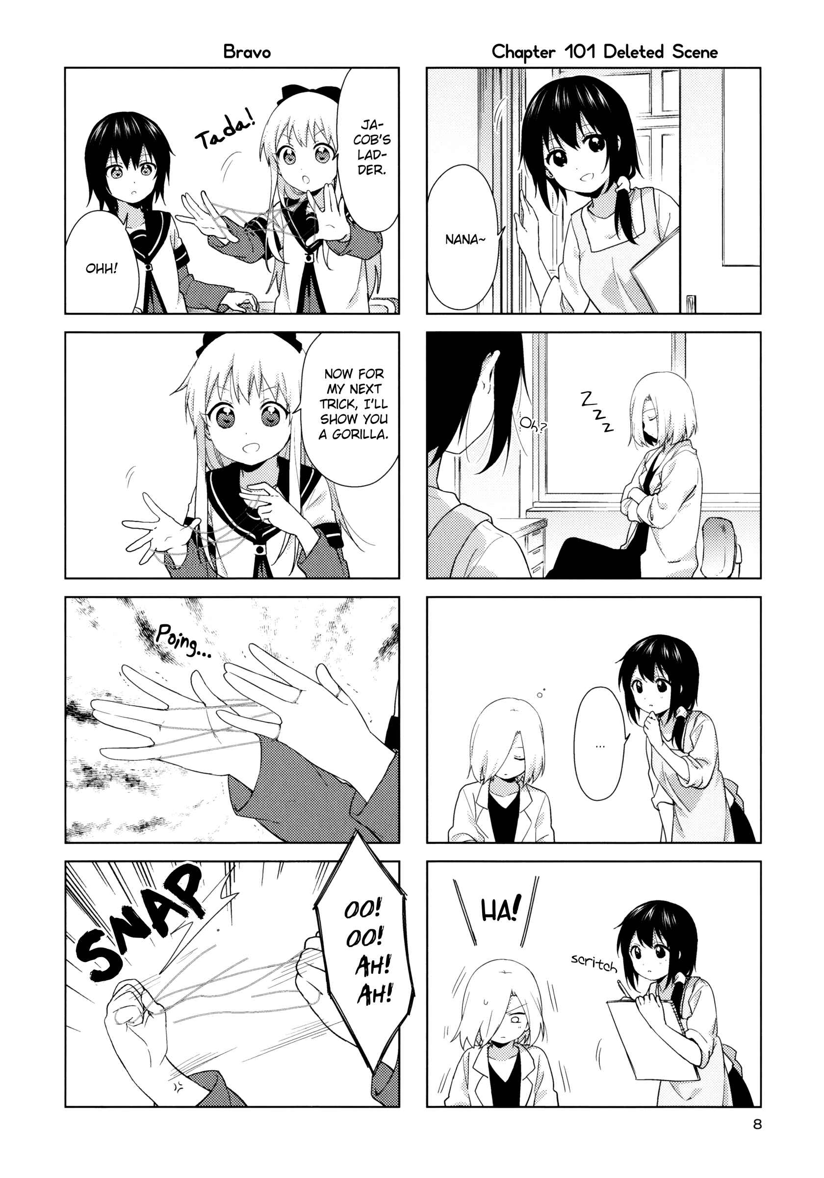 Yuru Yuri Chapter 138.5 - Page 8