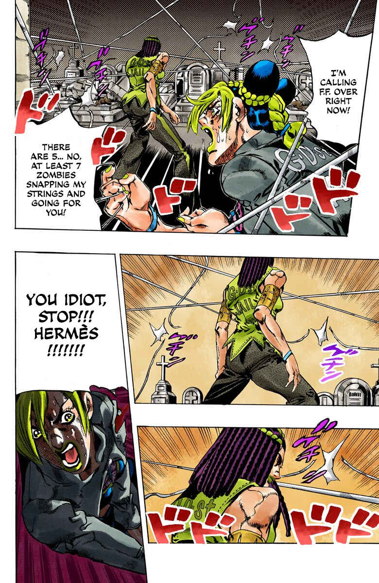 JoJo no Kimyou na Bouken: Part 6 - Stone Ocean Color-ban Chapter 56 - Page 16