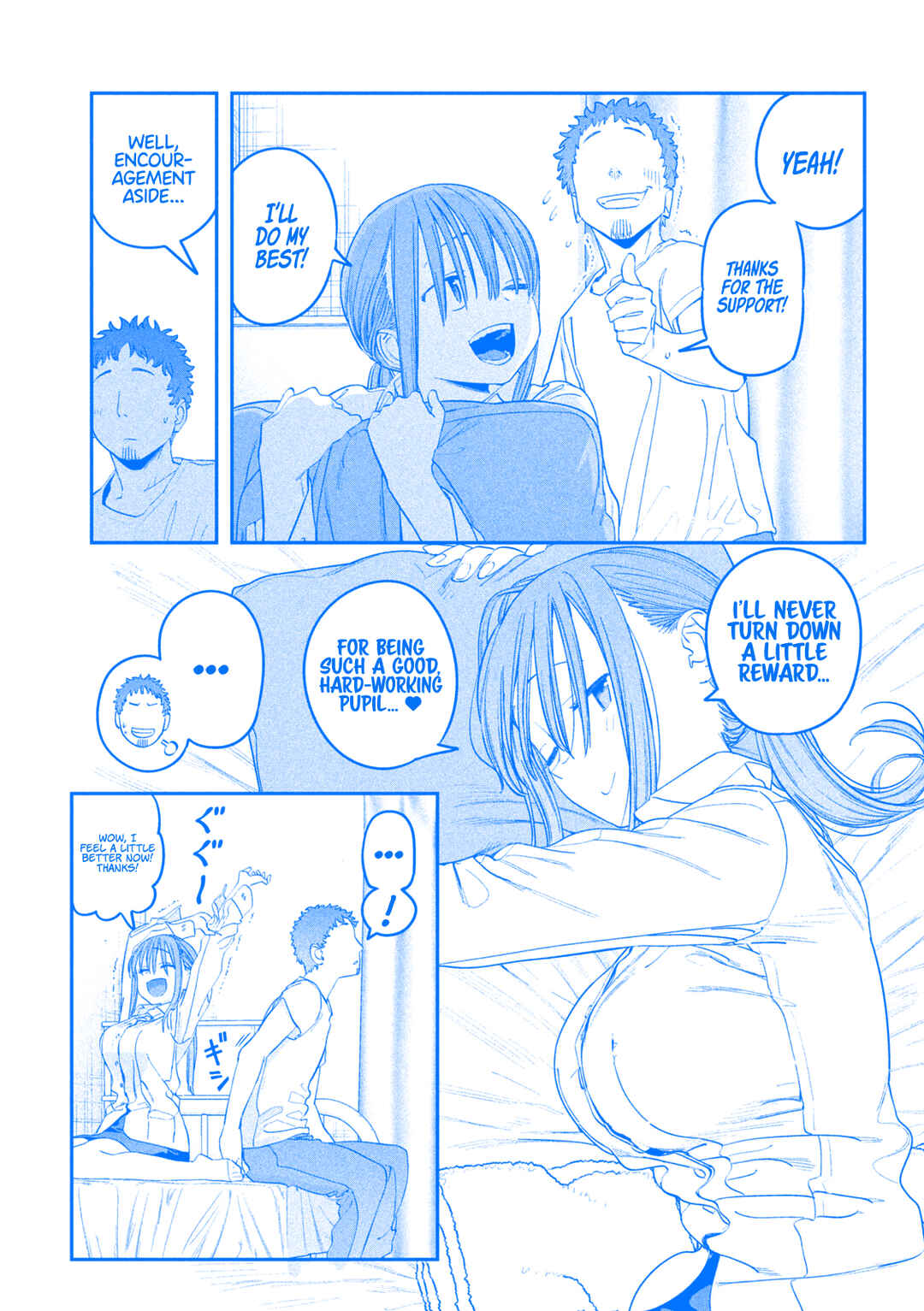 Getsuyoubi no Tawawa (Blue) (Fan Colored) Chapter 72 - Page 10