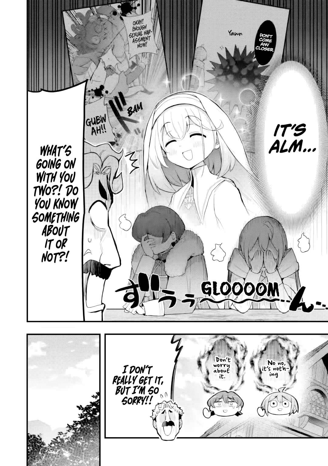 Hai Kouen no Homeless Seijo Chapter 8.2 - Page 2