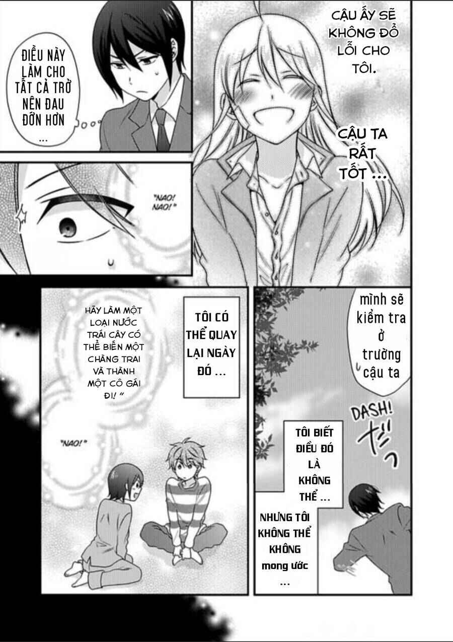 Nyotaika Yankee Gakuen ☆ Ore no Hajimete, Nerawaretemasu. Chapter 34 - Page 10