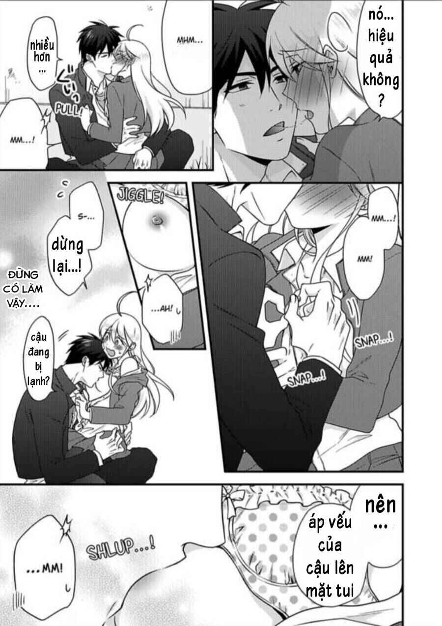 Nyotaika Yankee Gakuen ☆ Ore no Hajimete, Nerawaretemasu. Chapter 34 - Page 22