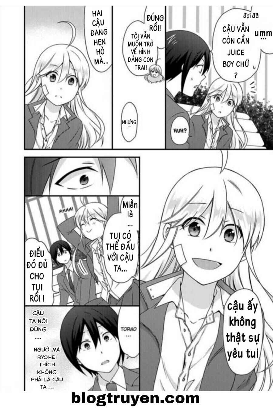 Nyotaika Yankee Gakuen ☆ Ore no Hajimete, Nerawaretemasu. Chapter 34 - Page 3