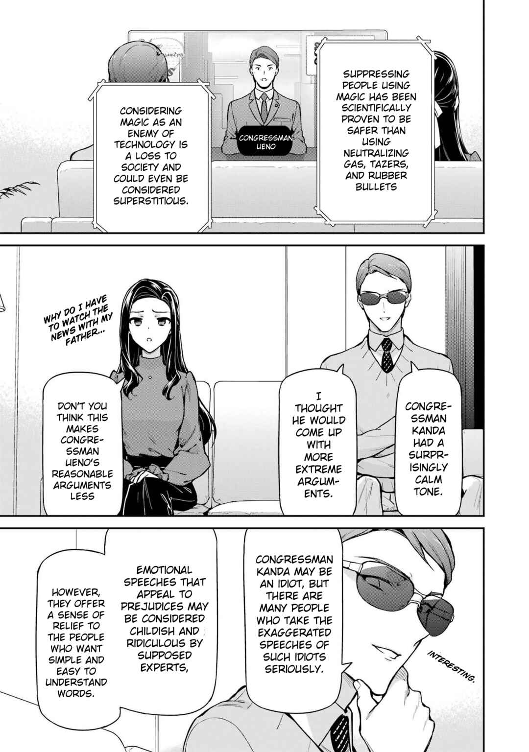 Mahouka Koukou no Rettousei - Shizoku Kaigi-hen Chapter 33 - Page 17