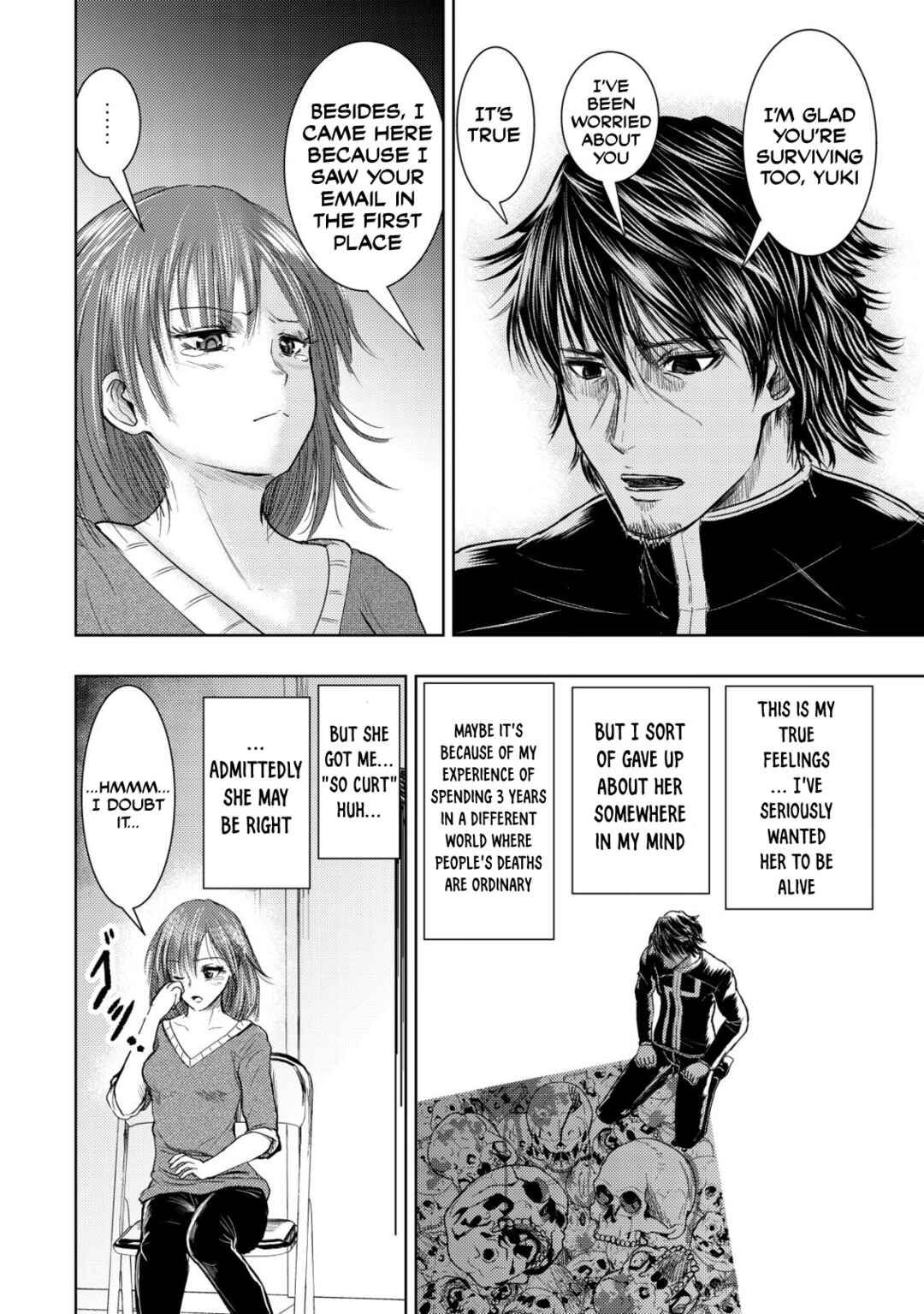 Isekai Kaeri no Ossan wa Shuumatsu Sekai de Musou suru Chapter 7 - Page 17