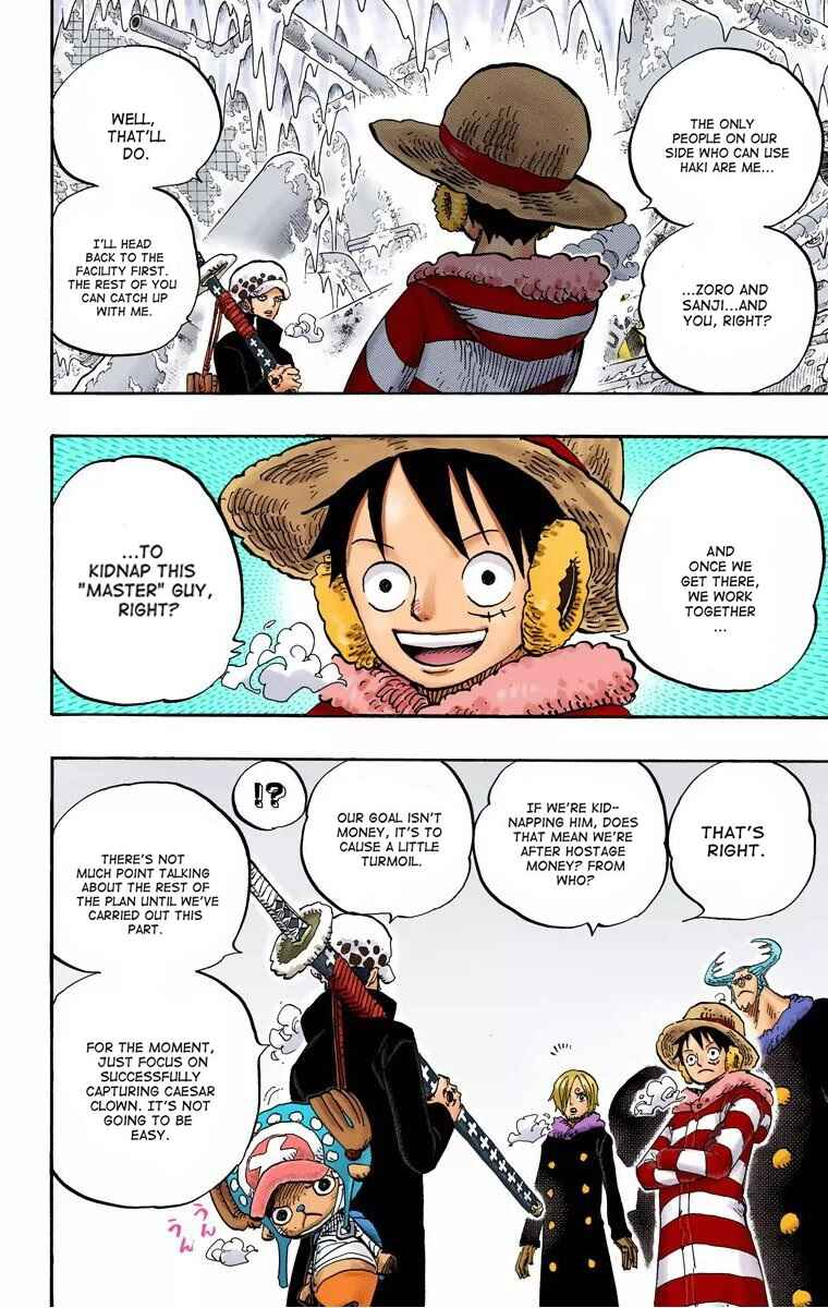 One Piece (Official Colored) Chapter 668 - Page 14