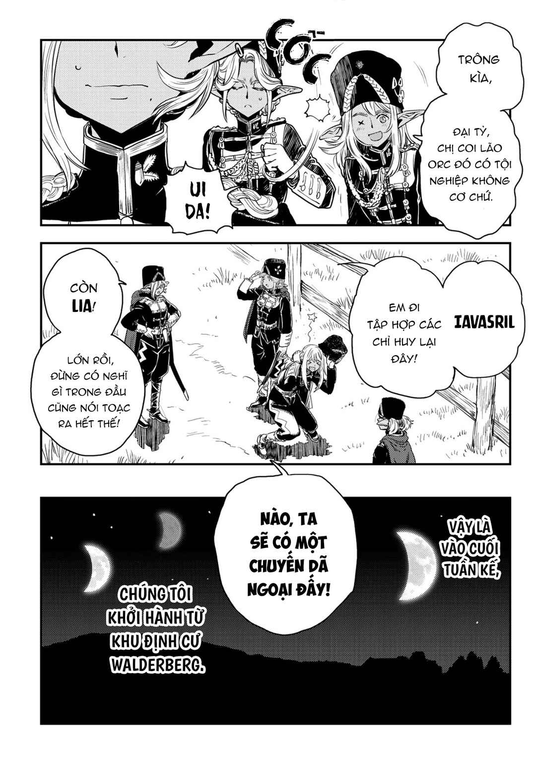 Orcsen Oukokushi ~Yaban na Orc no Kuni wa, Ikanishite Heiwa na Elf no Kuni wo Yakiharau ni Itatta ka~ Chapter 3 - Page 10