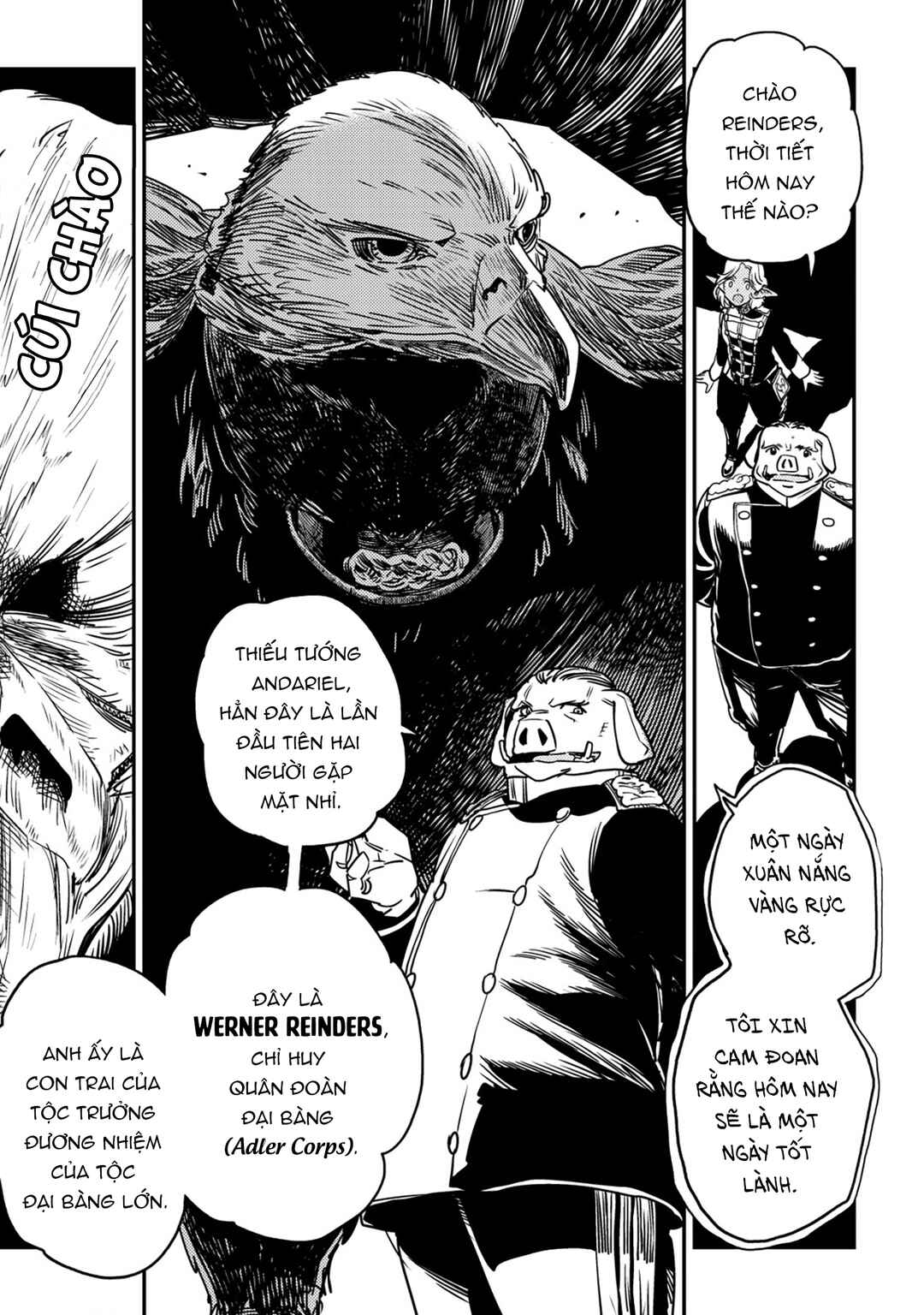 Orcsen Oukokushi ~Yaban na Orc no Kuni wa, Ikanishite Heiwa na Elf no Kuni wo Yakiharau ni Itatta ka~ Chapter 3 - Page 21