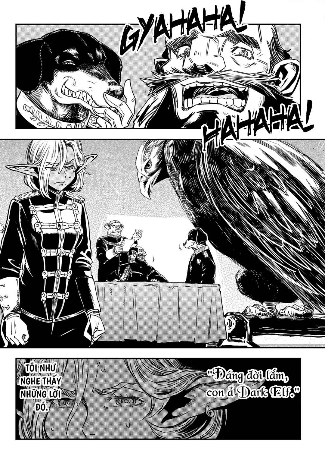 Orcsen Oukokushi ~Yaban na Orc no Kuni wa, Ikanishite Heiwa na Elf no Kuni wo Yakiharau ni Itatta ka~ Chapter 3 - Page 23