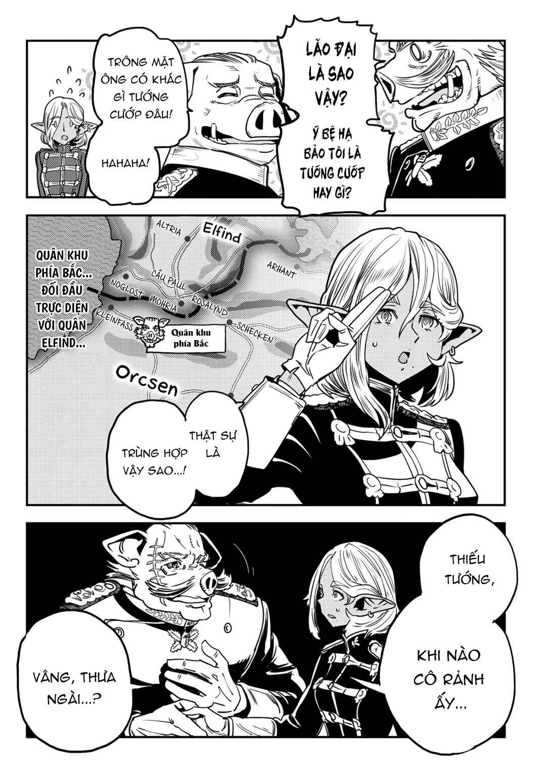 Orcsen Oukokushi ~Yaban na Orc no Kuni wa, Ikanishite Heiwa na Elf no Kuni wo Yakiharau ni Itatta ka~ Chapter 3 - Page 33