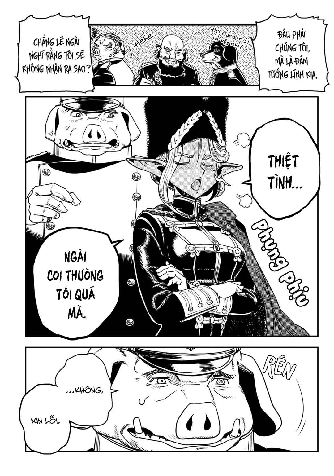 Orcsen Oukokushi ~Yaban na Orc no Kuni wa, Ikanishite Heiwa na Elf no Kuni wo Yakiharau ni Itatta ka~ Chapter 3 - Page 51