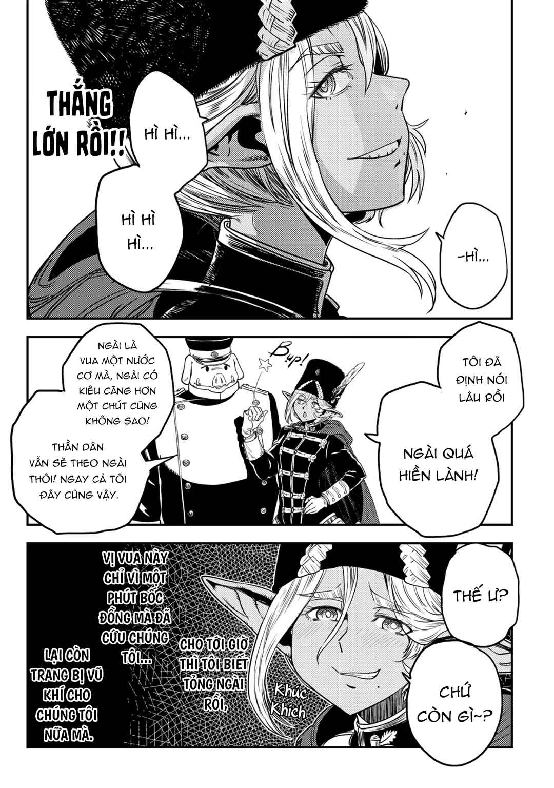 Orcsen Oukokushi ~Yaban na Orc no Kuni wa, Ikanishite Heiwa na Elf no Kuni wo Yakiharau ni Itatta ka~ Chapter 3 - Page 52