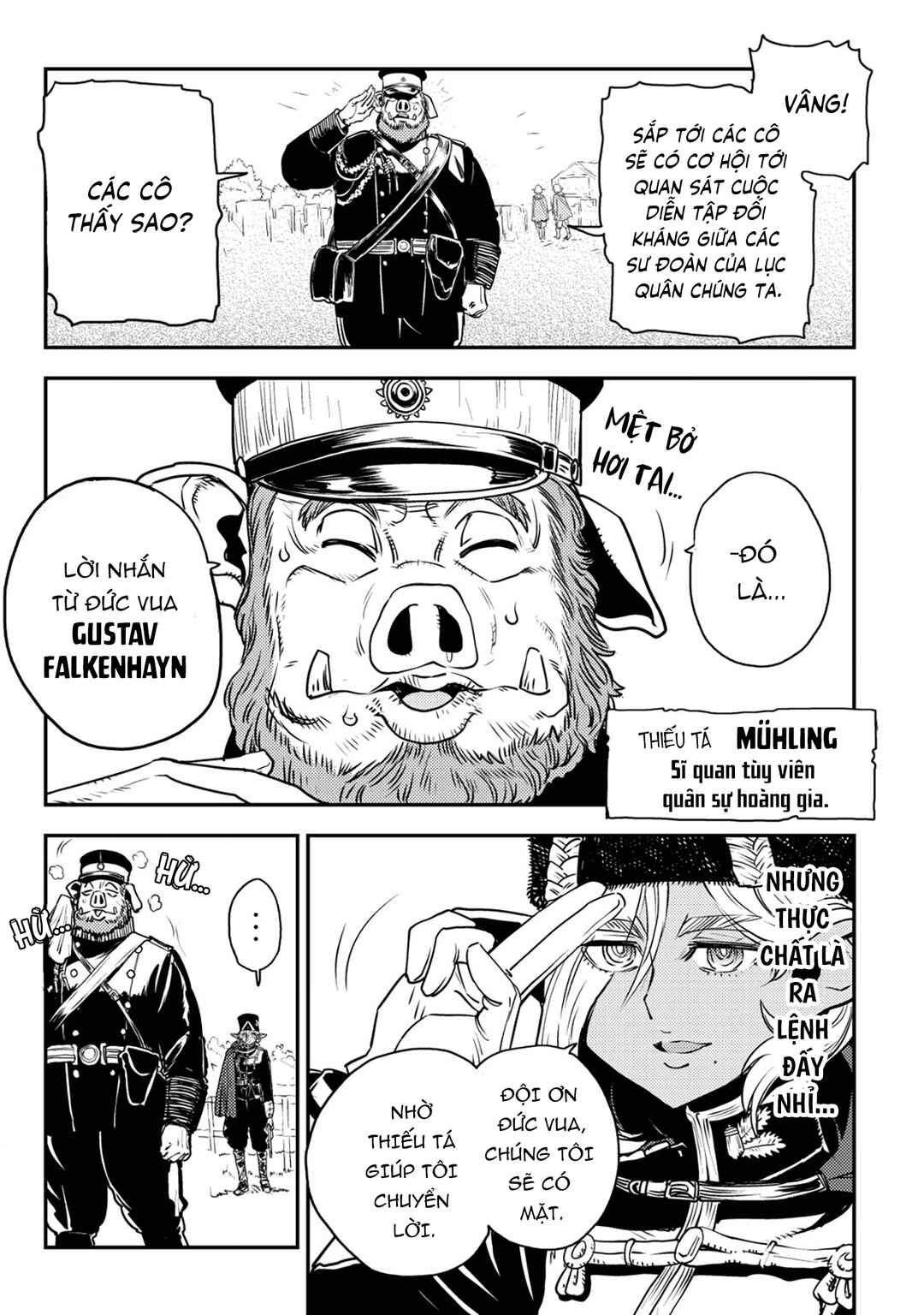Orcsen Oukokushi ~Yaban na Orc no Kuni wa, Ikanishite Heiwa na Elf no Kuni wo Yakiharau ni Itatta ka~ Chapter 3 - Page 9