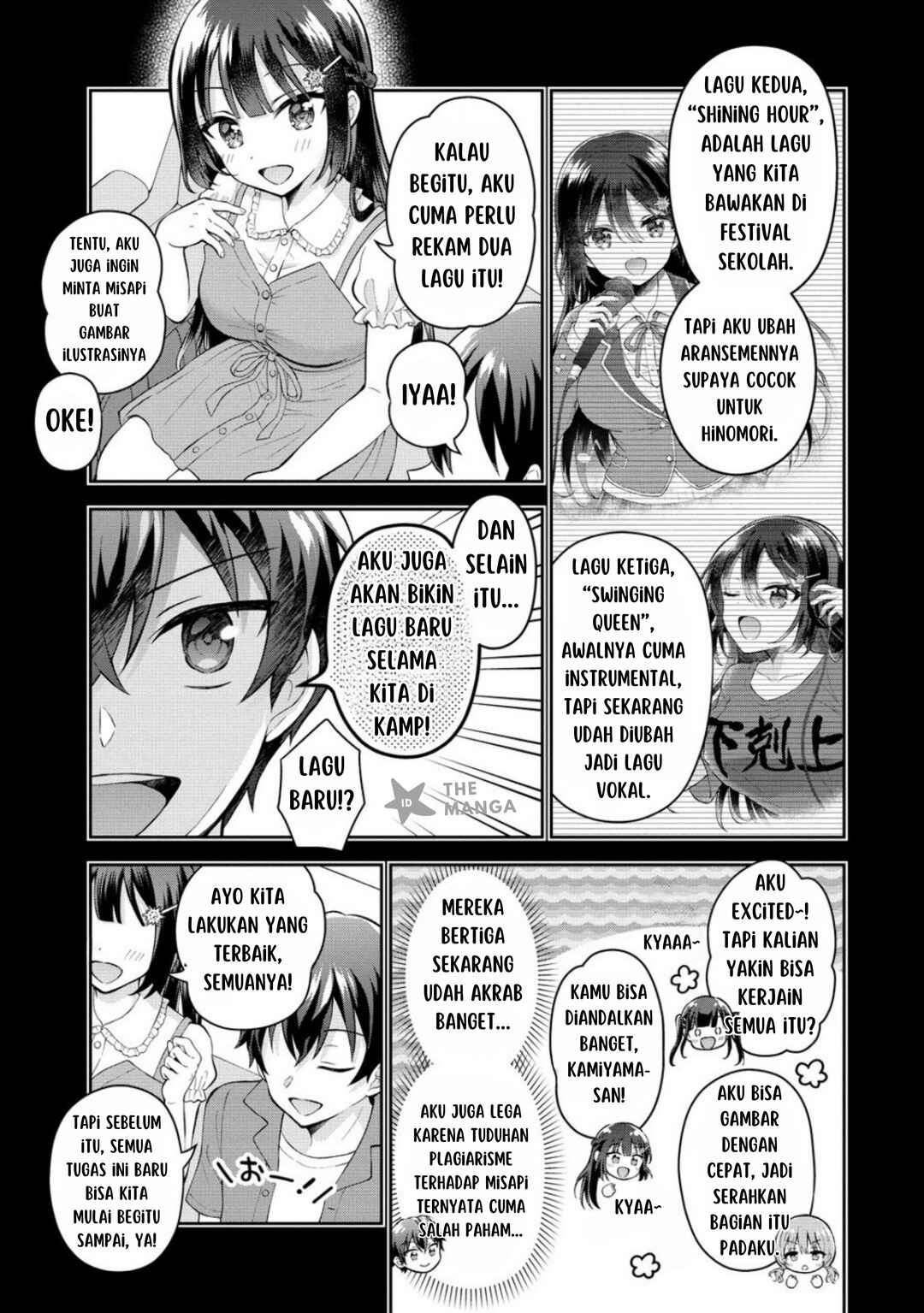 Tonari no Seki no Inkya Joshi ga Oshi Utaite Datta ~Ore no Kyoku o Uttatekure!~ Chapter 8 - Page 5