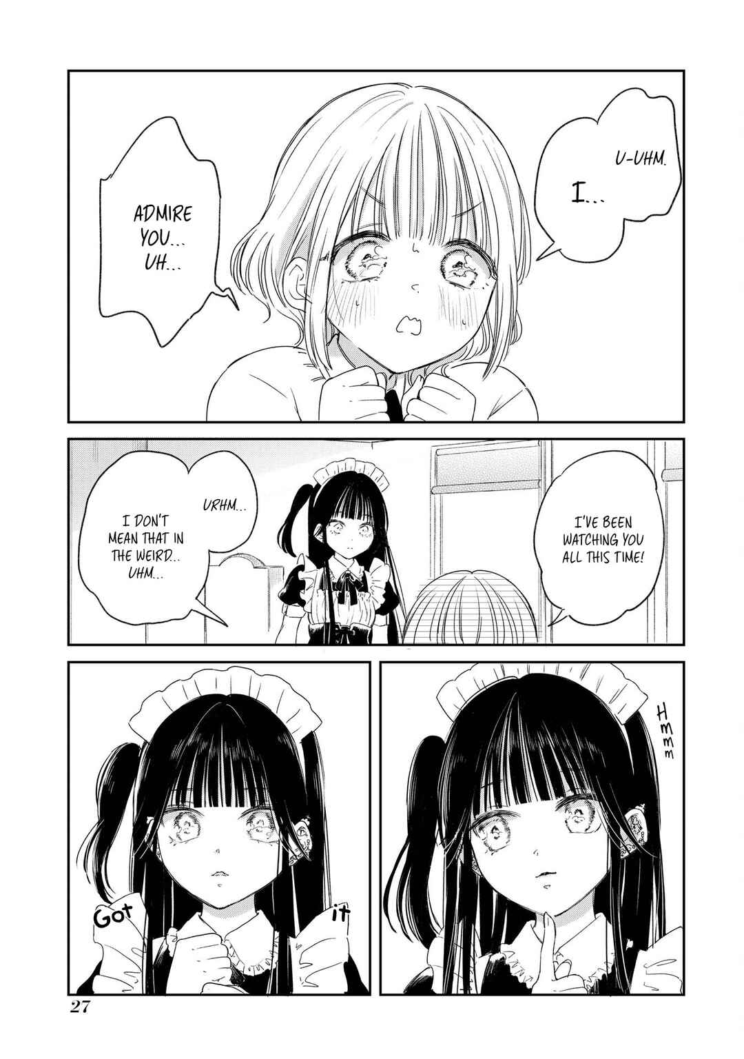 Akogare no Maid-san wa Tabako ga Niau Chapter 1 - Page 12