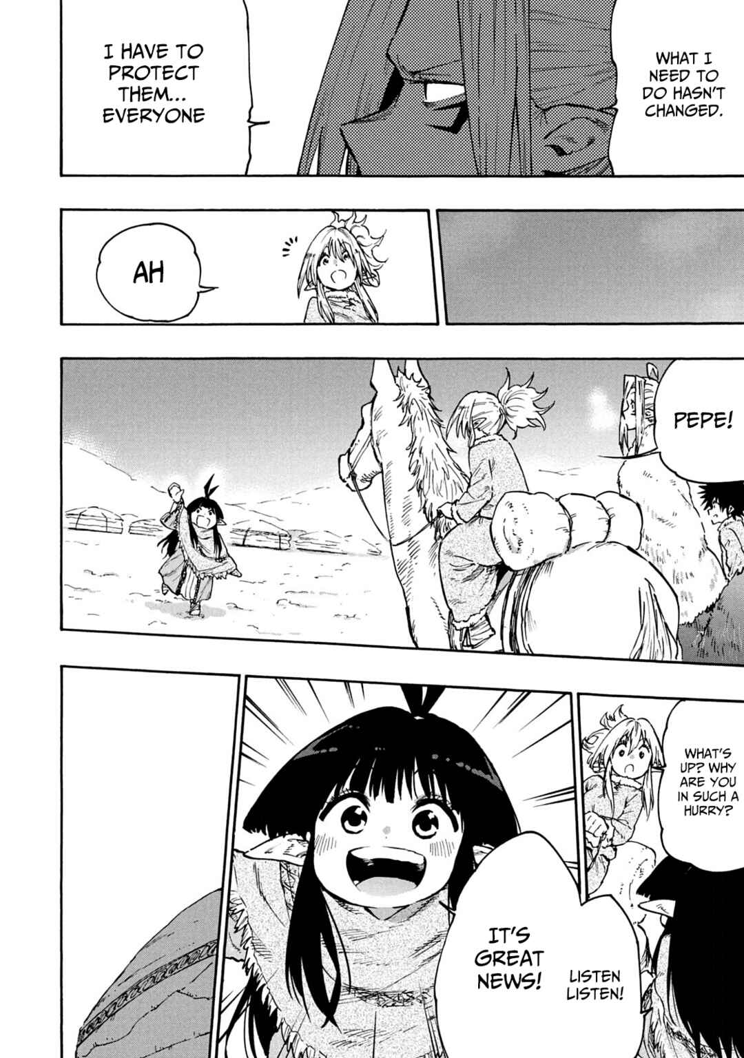 Mazumeshi Elf to Yuuboku gurashi Chapter 64 - Page 12