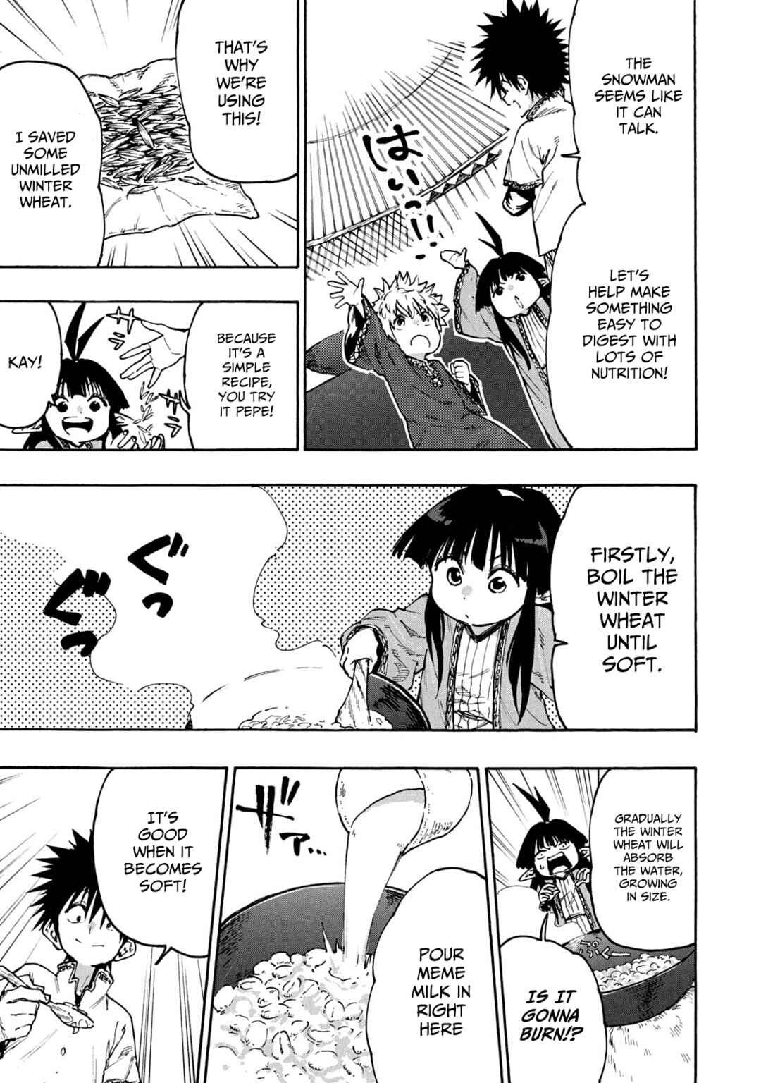 Mazumeshi Elf to Yuuboku gurashi Chapter 64 - Page 15