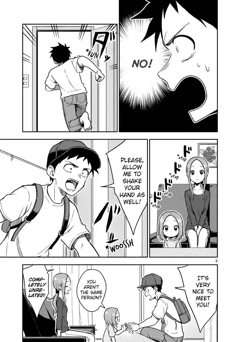 Karakai Jouzu no (Moto) Takagi-san Chapter 186 - Page 5