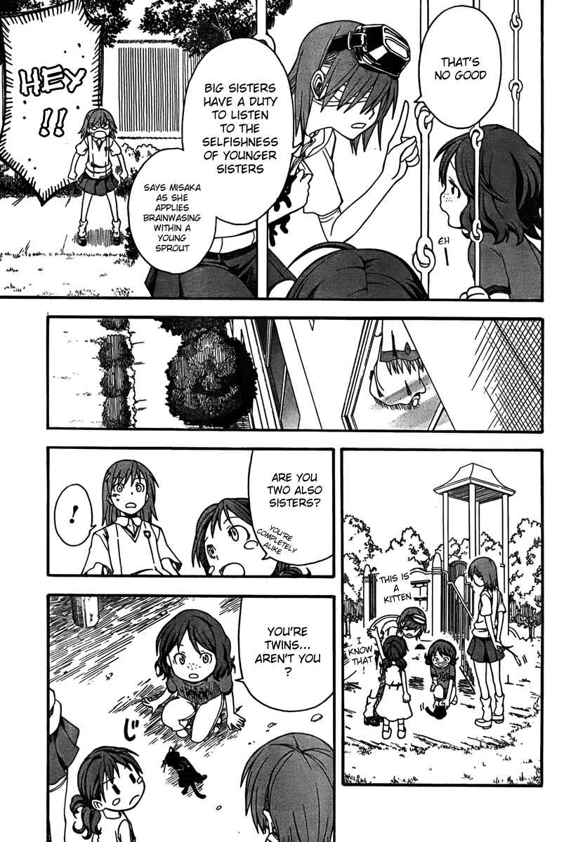 Toaru Majutsu no Index Gaiden: Toaru Kagaku no Railgun Chapter 39 - Page 11