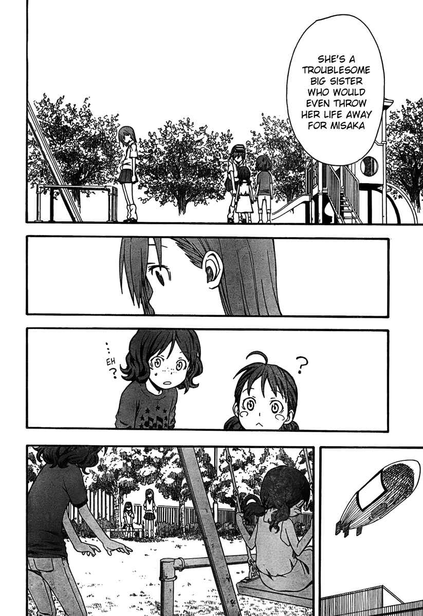 Toaru Majutsu no Index Gaiden: Toaru Kagaku no Railgun Chapter 39 - Page 14