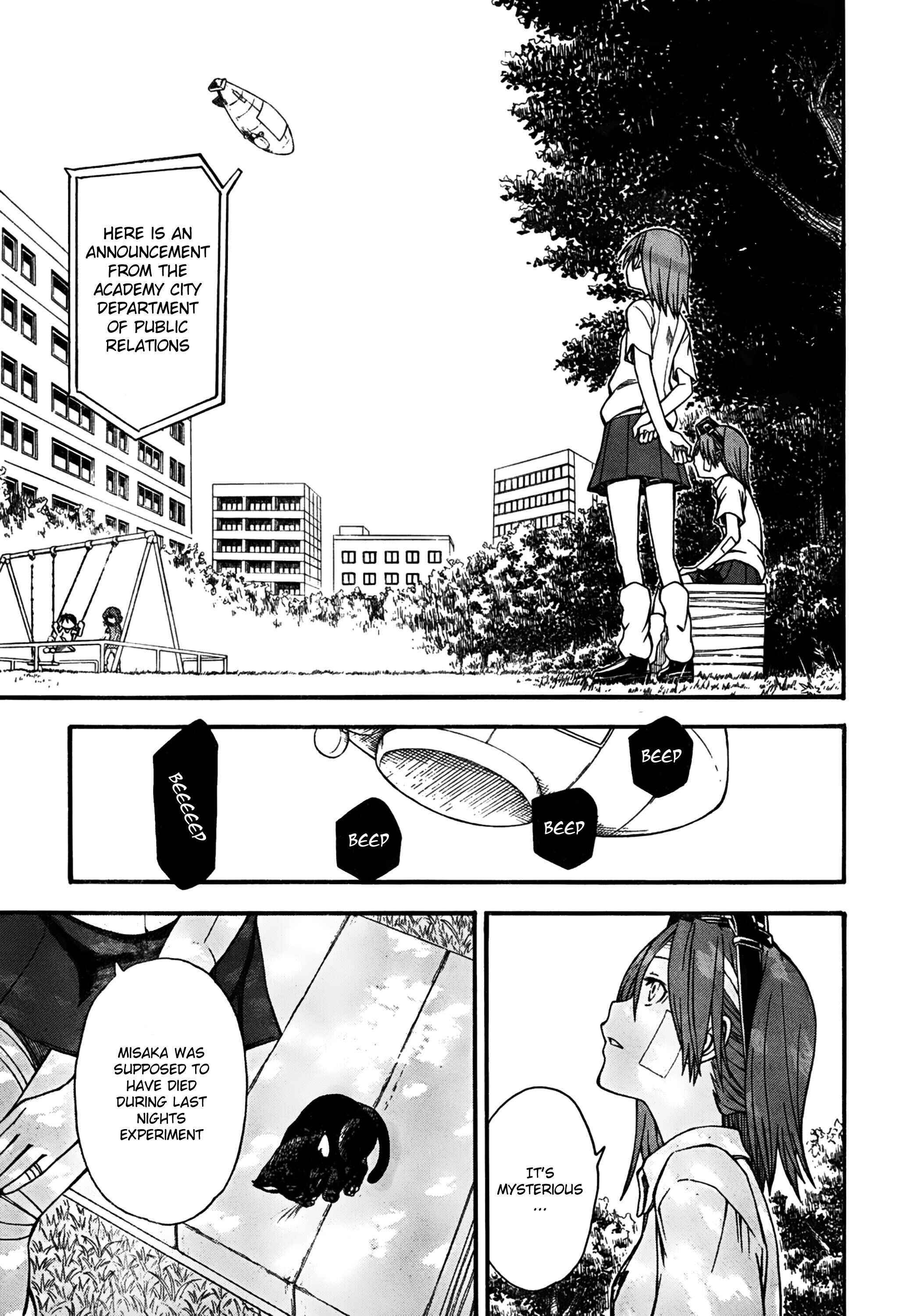 Toaru Majutsu no Index Gaiden: Toaru Kagaku no Railgun Chapter 39 - Page 15