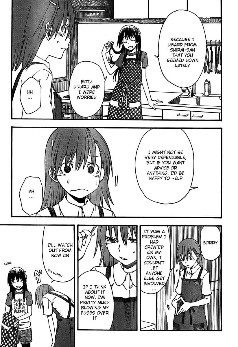 Toaru Majutsu no Index Gaiden: Toaru Kagaku no Railgun Chapter 39 - Page 21