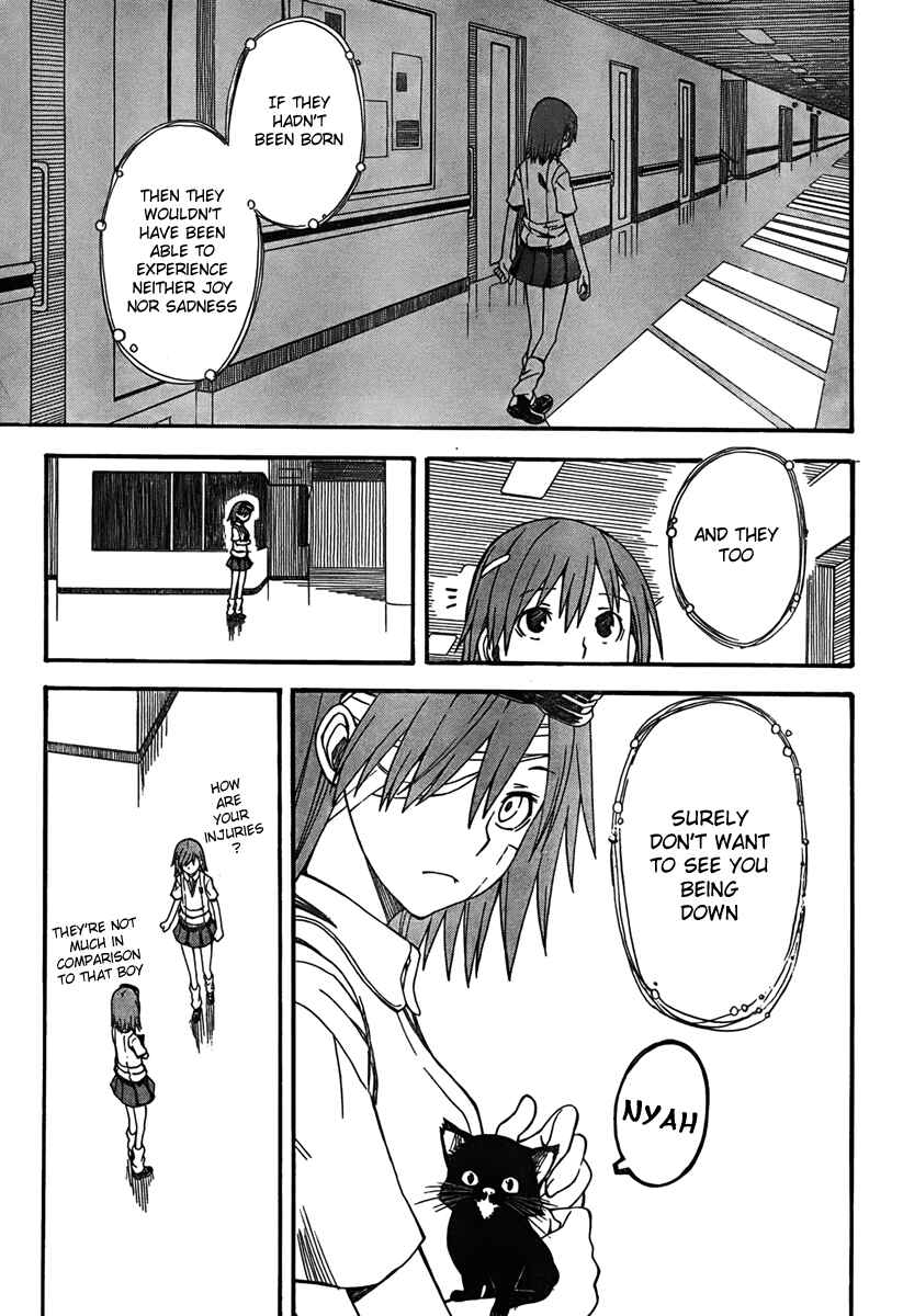 Toaru Majutsu no Index Gaiden: Toaru Kagaku no Railgun Chapter 39 - Page 7