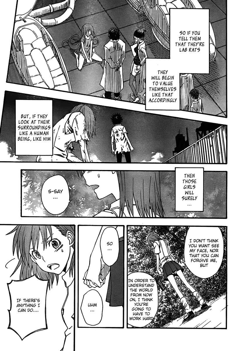 Toaru Majutsu no Index Gaiden: Toaru Kagaku no Railgun Chapter 39 - Page 9