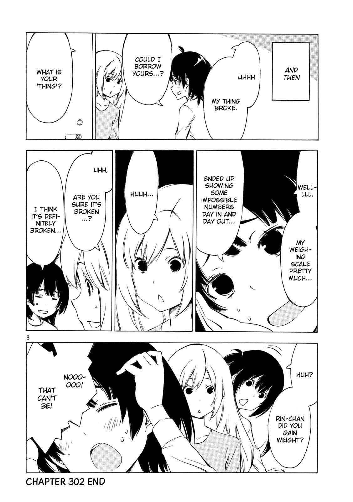 Minami-ke Chapter 302 - Page 8