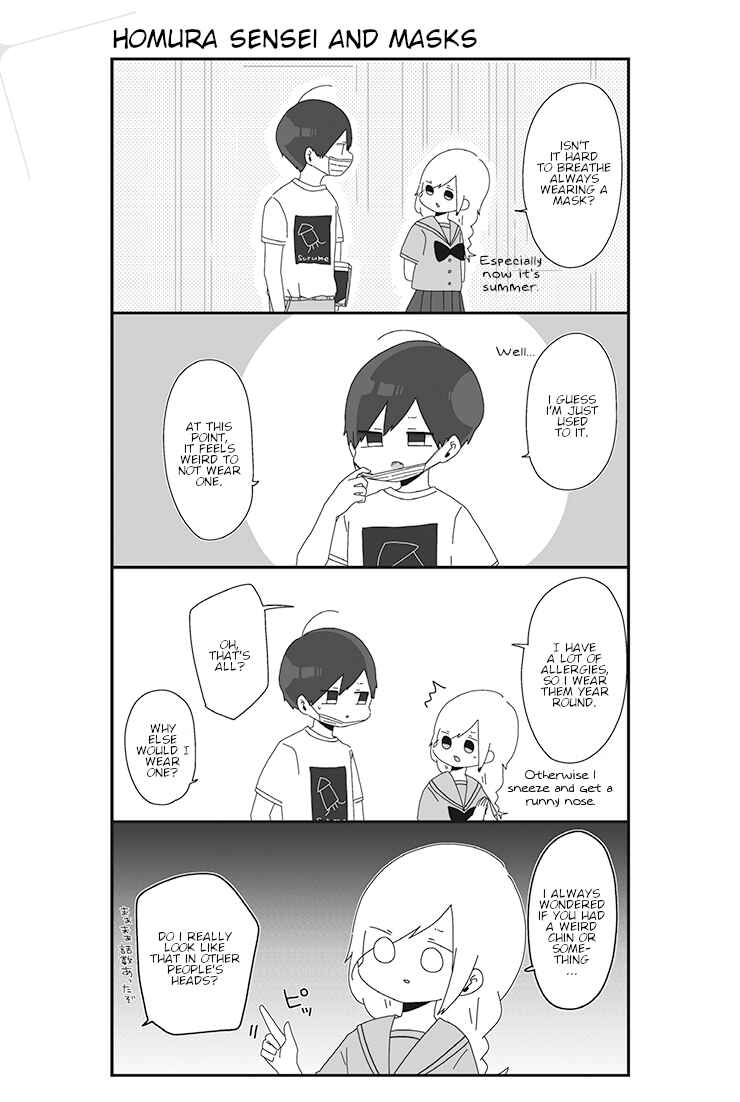 Homura-sensei Is Probably Unpopular Chapter 14 - Page 1