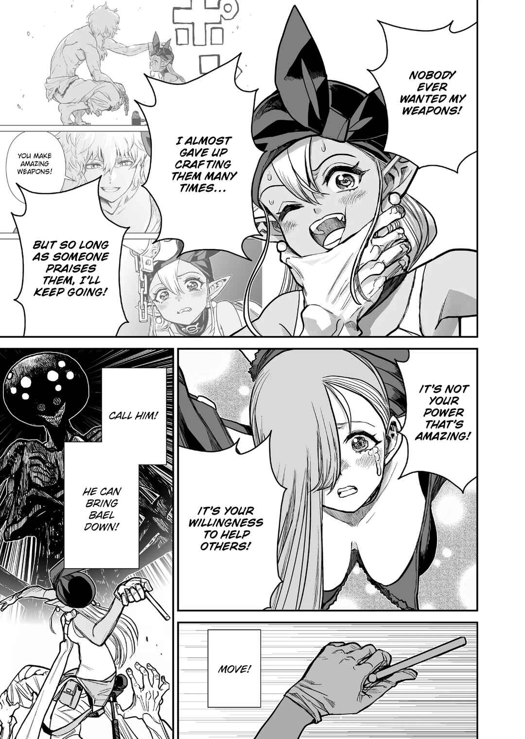 Abandoned: Tsuyosugite Buki ga Kowareru Yuusha to Buki Shokunin no Elf Chapter 10 - Page 13