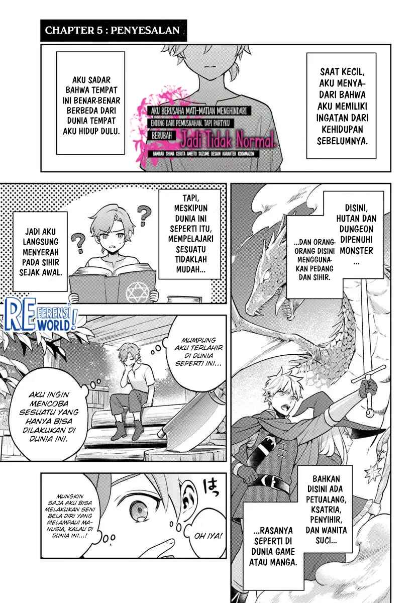 Zenmetsu End o Shinimono-gurui de Kaihi Shita. Party ga Yanda. Chapter 5.1 - Page 2